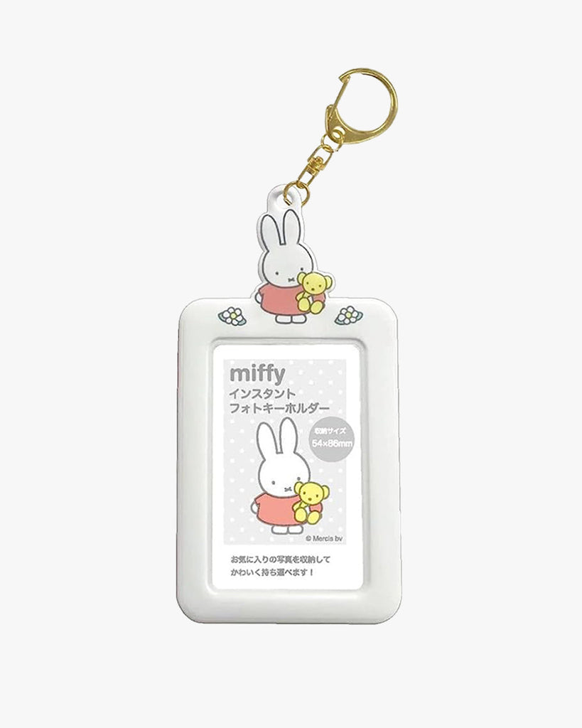 Miffy© Instant Photo Keychain - White