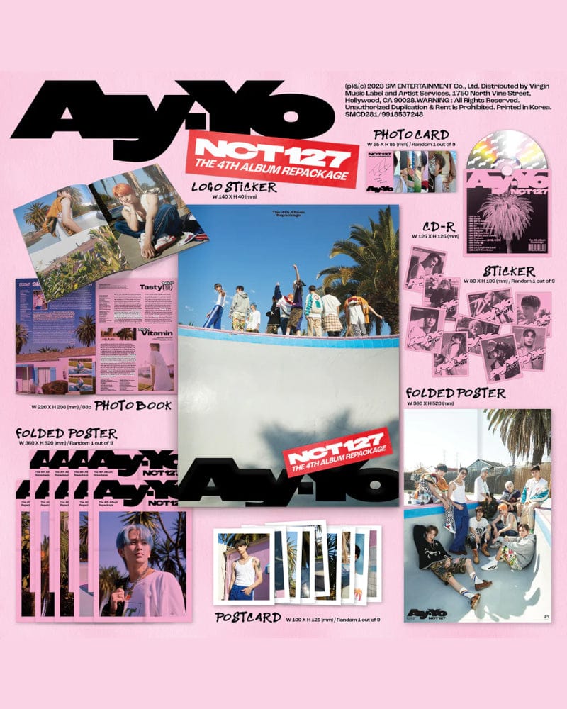 NCT 127 - 4th Regular Album Repackage 'AY-YO'