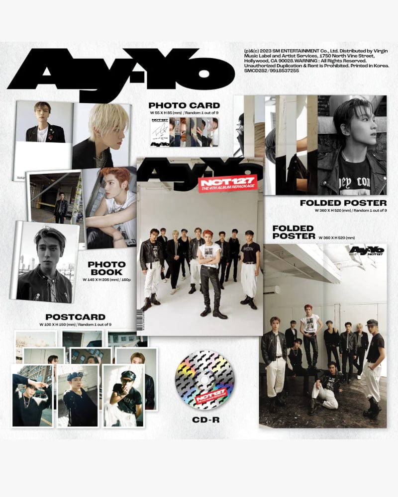 NCT 127 - 4th Regular Album Repackage 'AY-YO'