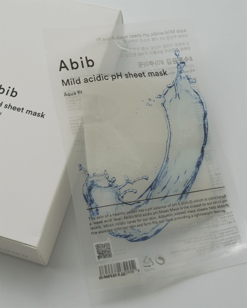 Abib Mild Acidic pH Sheet Mask #Aqua Fit