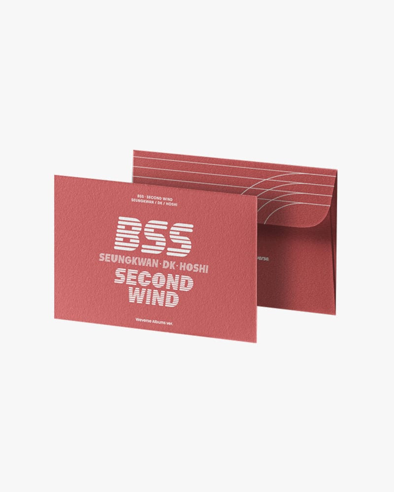 BSS (SEVENTEEN) - 1st Single Album 'SECOND WIND' Weverse Albums ver.