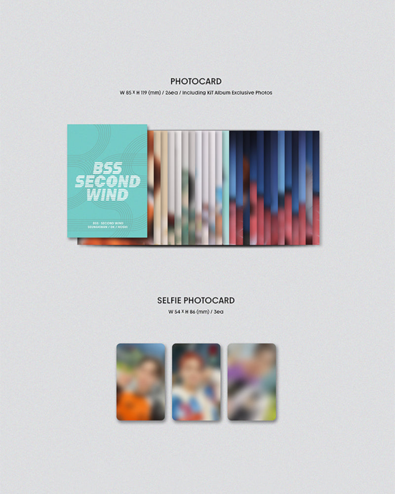 BSS (SEVENTEEN) - 1st Single Album 'SECOND WIND' (KiT ver.)