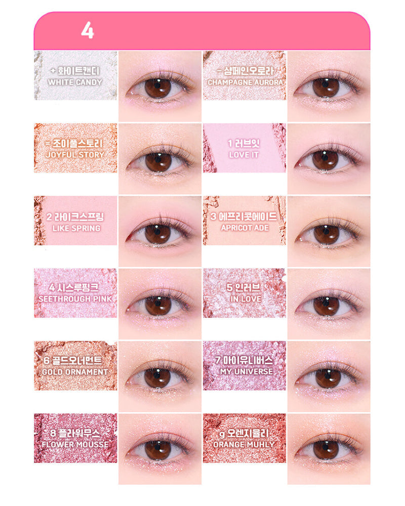 colorgram Pin Point Eyeshadow Palette