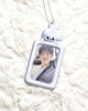 DUCKY WORLD Ddongle White Rabbit Photocard Holder Keyring