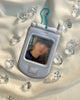 DUCKY WORLD Metal Blue Phone Photocard Holder Keyring