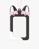 DUCKY WORLD Nyang! Black Cat Photocard Holder Keyring