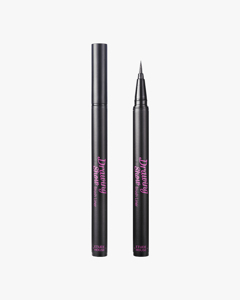 Etude House Drawing Show Brush Liner #BK801 Black