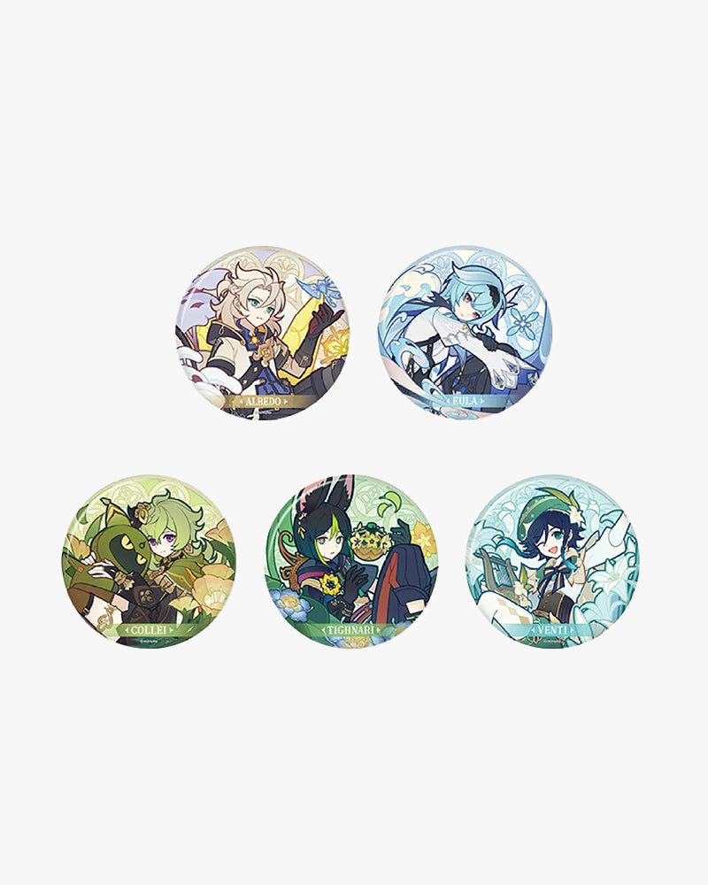 Genshin Impact© Windblume's Breath Series Character Tin Badge