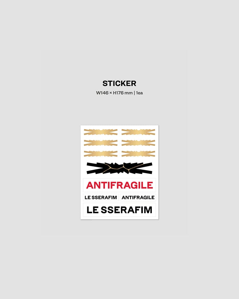 LE SSERAFIM - ANTIFRAGILE (2ND Mini Album)