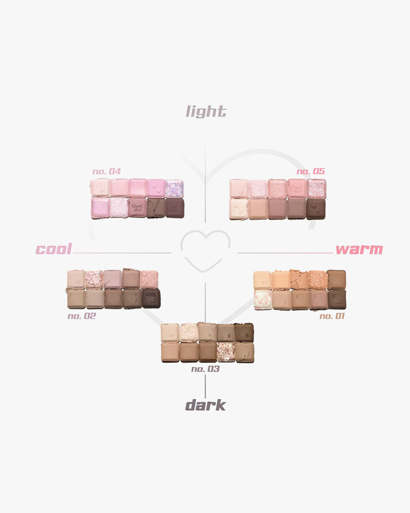 lilybyred Mood Keyboard Eyeshadow