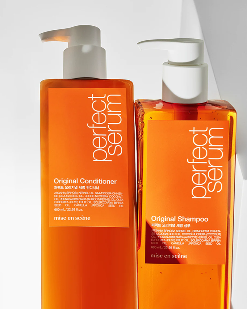 Mise en Scene Perfect Original Serum Shampoo/Conditioner