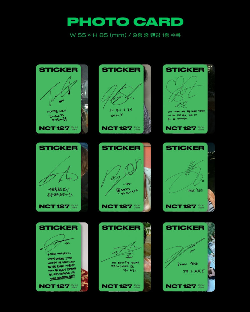 NCT 127 - 3rd Album [STICKER] (SEOUL CITY VER.)