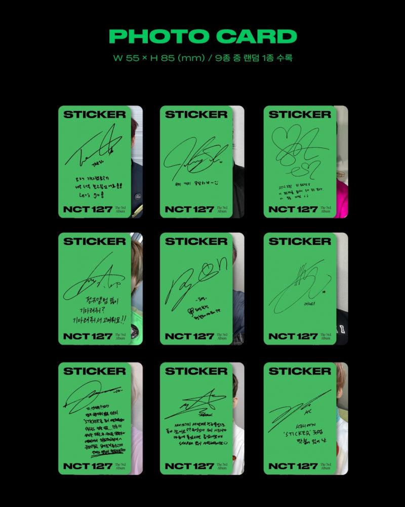 NCT 127 - 3rd Album [STICKER] (STICKY VER.)