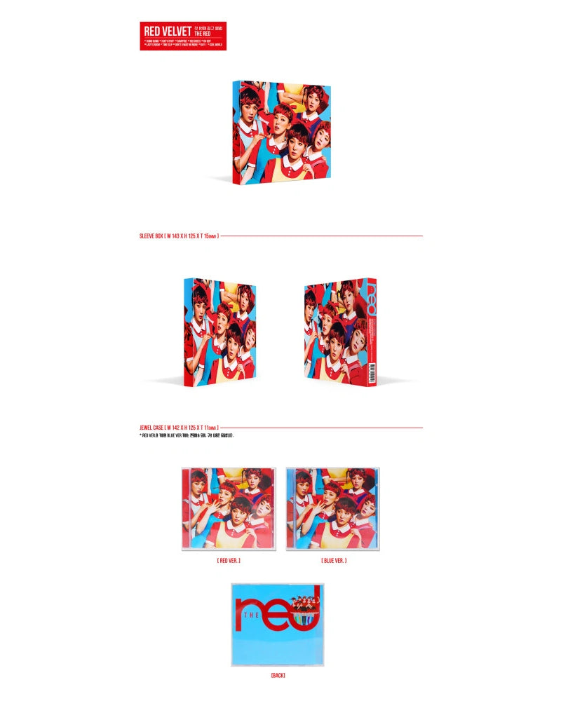 RED VELVET - 1st Album [THE RED]