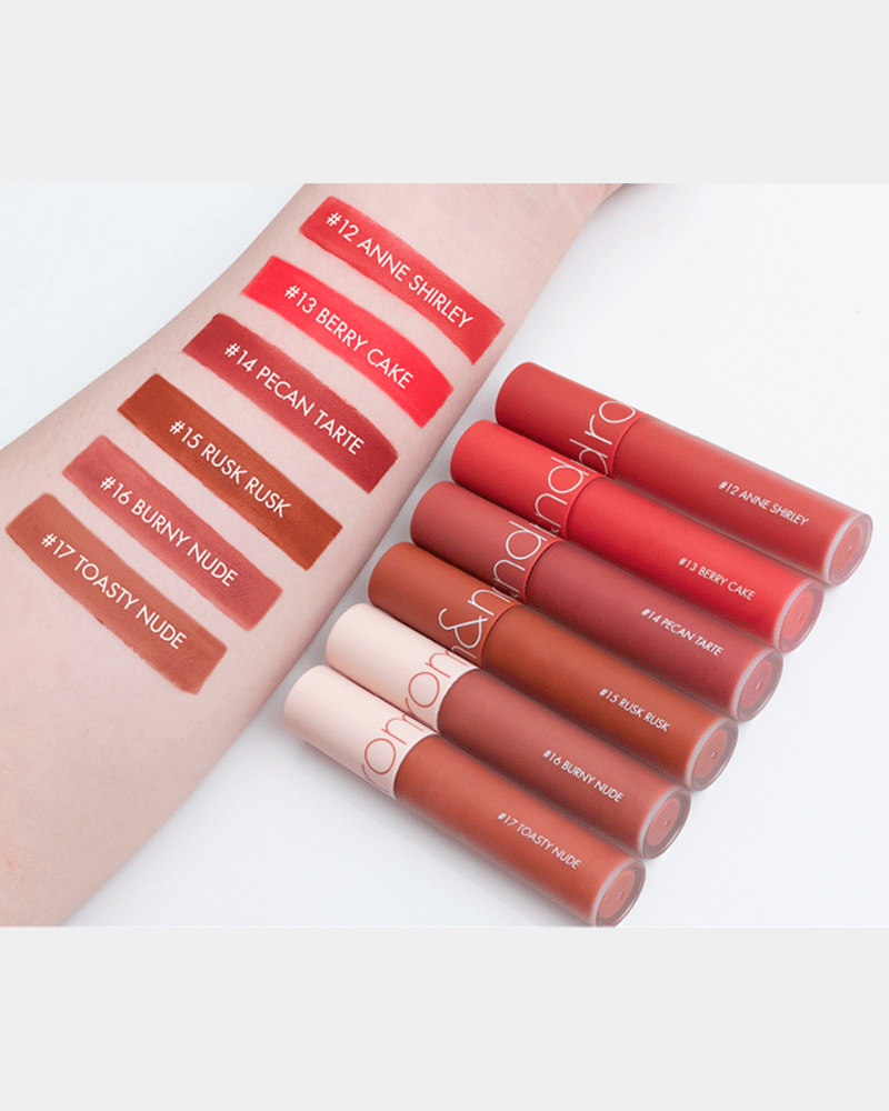 rom&nd Zero Velvet Tint: Shell Beach Nude Series