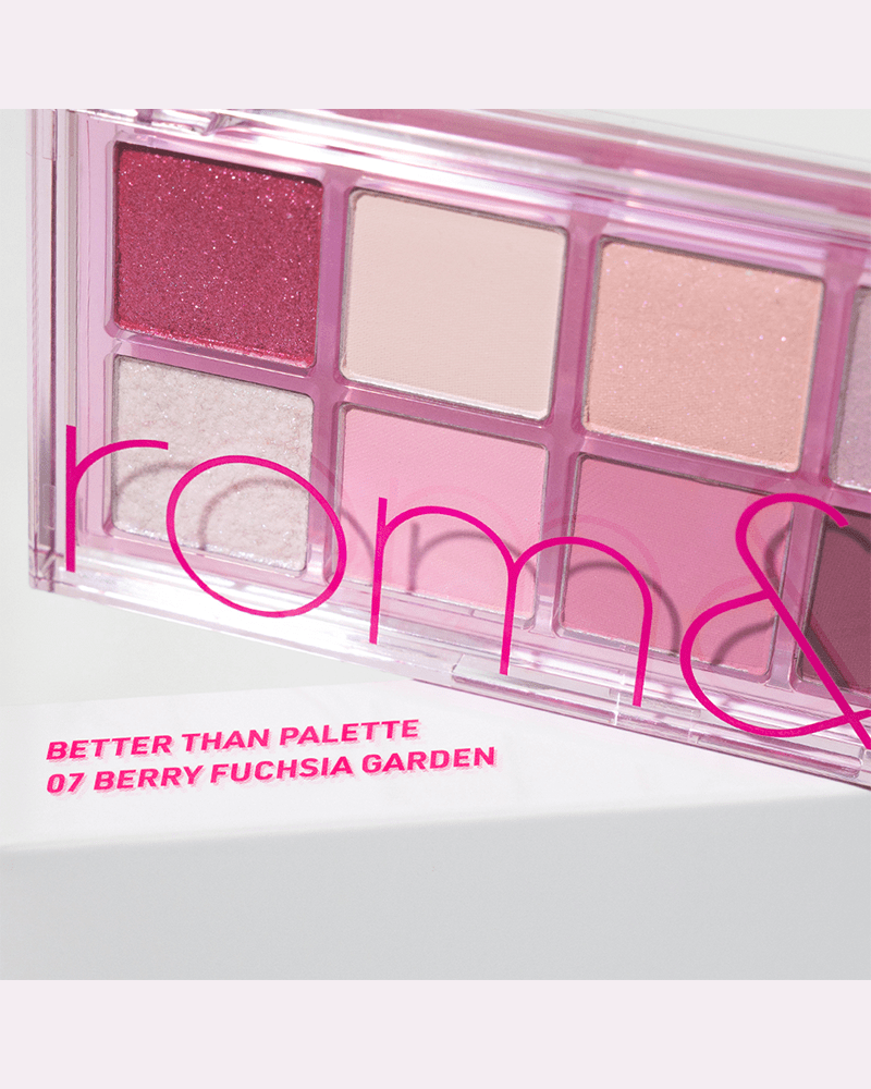 rom&nd Better Than Palette #Berry Fuchsia Garden