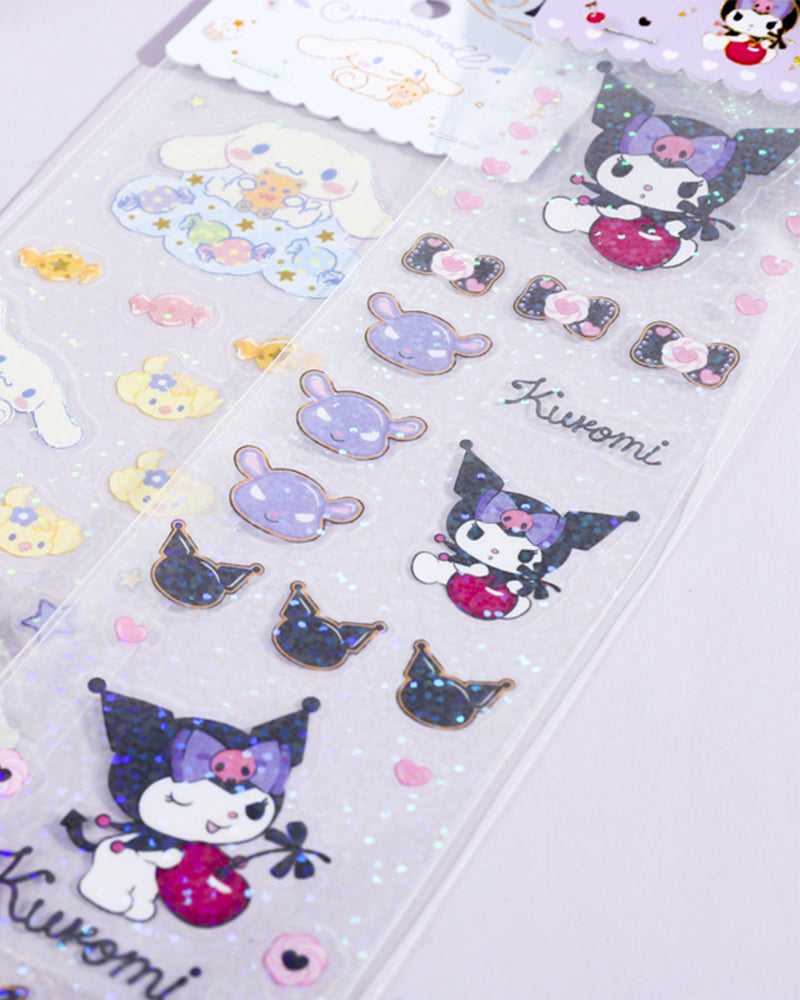 Sanrio© Characters Wonderful Time Glitter Sticker Sheet