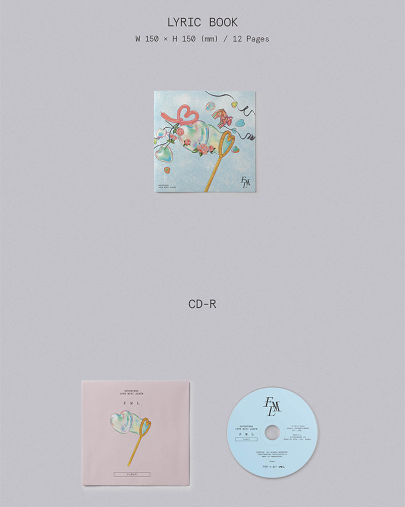 SEVENTEEN - 10TH MINI ALBUM [FML] (CARAT VER.) (RANDOM)