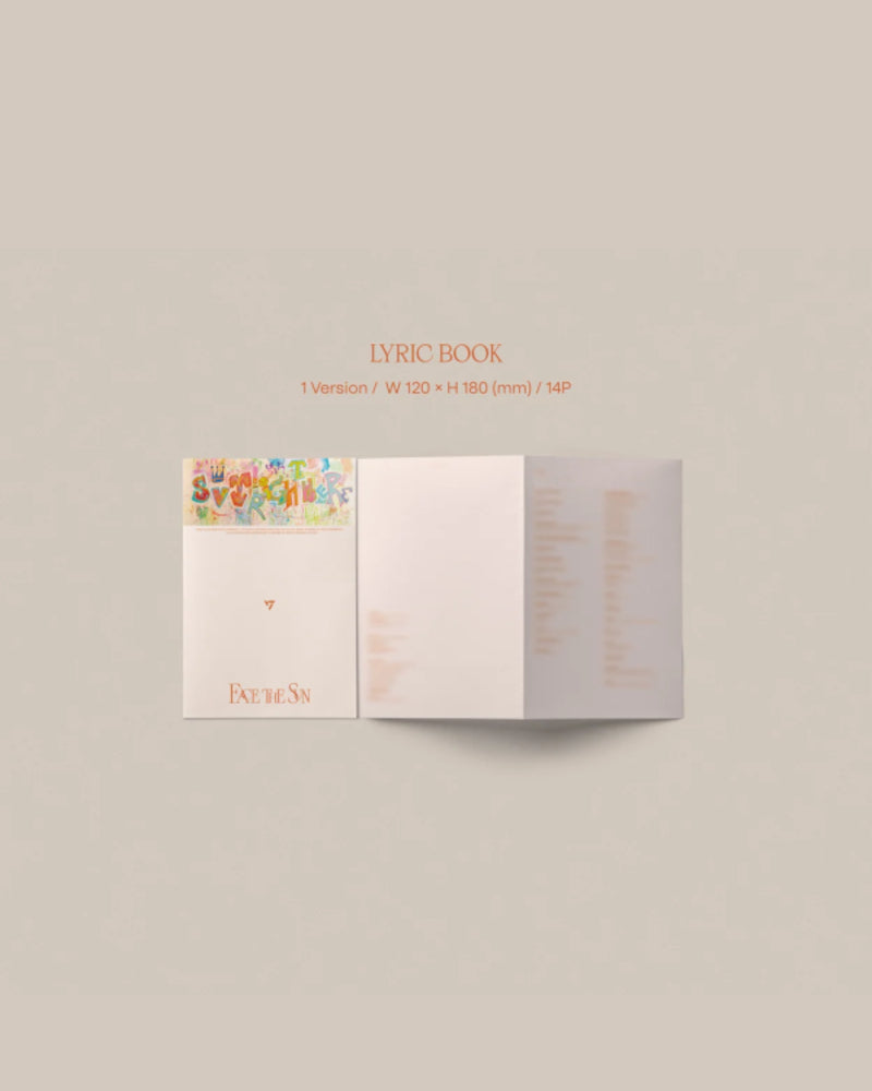 SEVENTEEN - 4th Album [FACE THE SUN] CARAT VER. (RANDOM VER.)