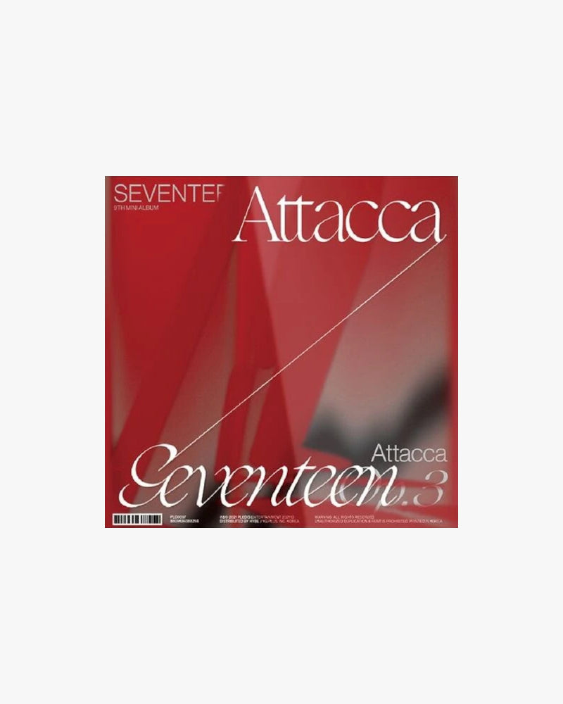 SEVENTEEN - 9th MINI ALBUM 'ATTACCA'