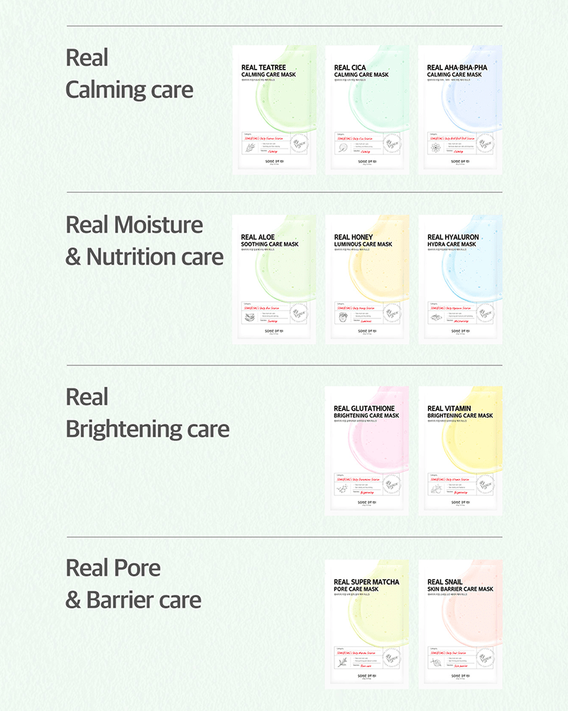 SOME BY MI Real Care Sheet Mask