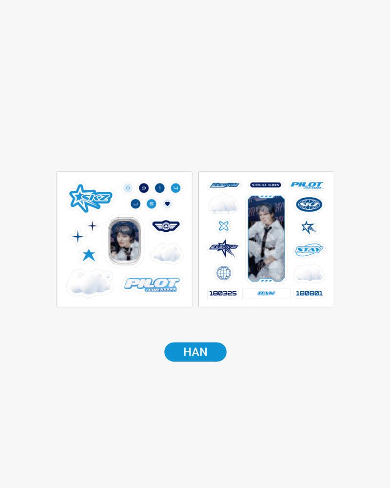 STRAY KIDS 3RD FANMEETING 'PILOT : FOR ★★★★★' SMARTPHONE DECO SET