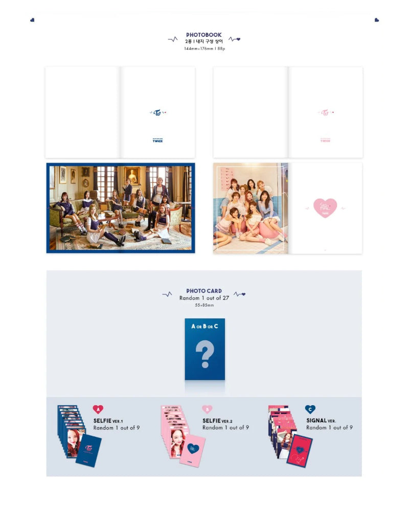 TWICE - SIGNAL (4TH Mini Album)