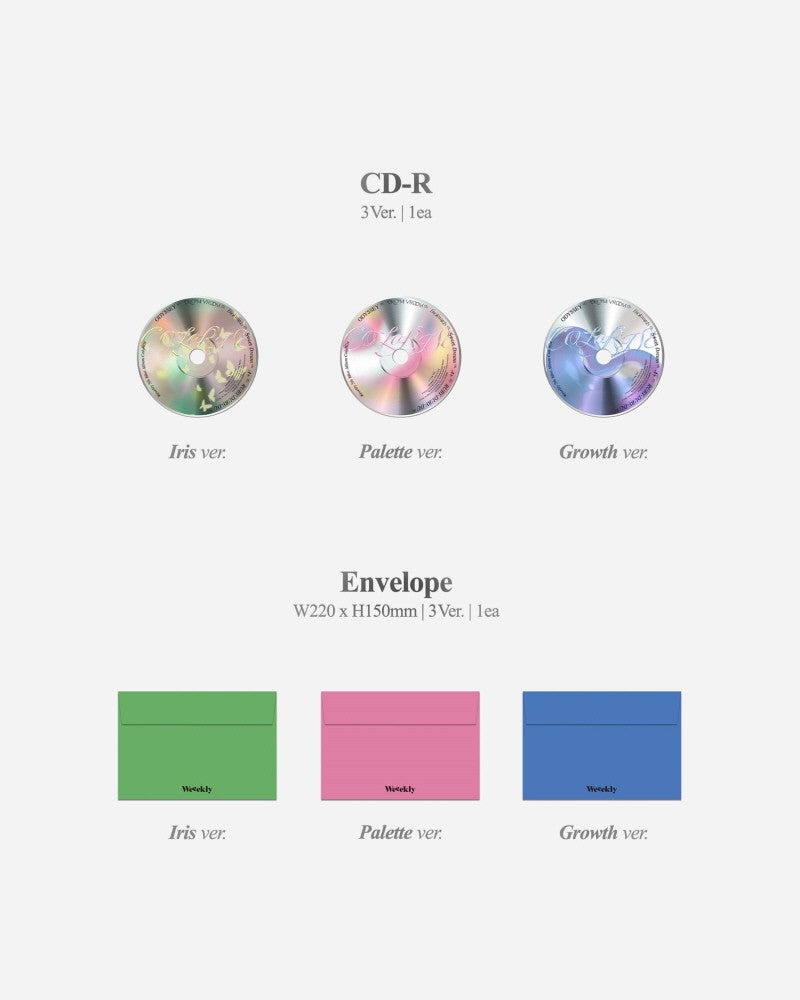 Weeekly - 5th Mini Album [ColoRise] (3 Versions)